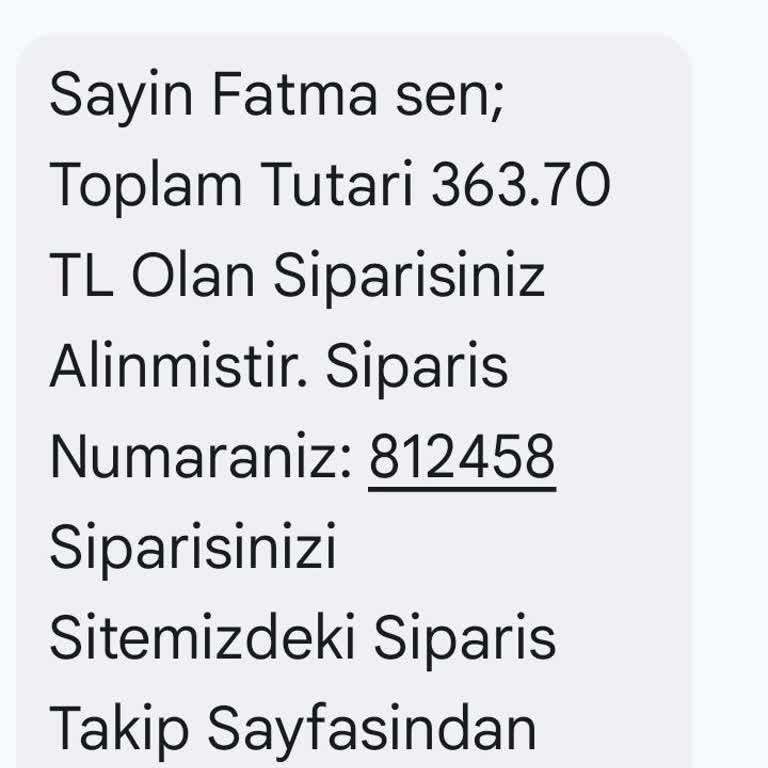 Siparişin Gecikmesi Ve Güven Sorunu Yaşadım
