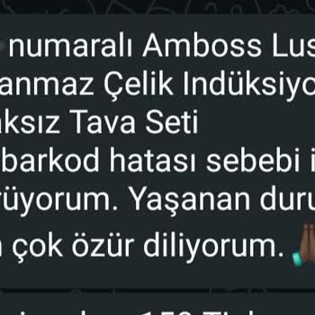 Kampanyalı Ürün Siparişim İptal Edildi Mağazada Hala Satılıyor