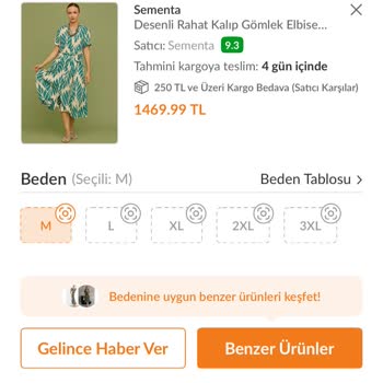 Yıkama Sonrası Çeken Elbise İçin İade Talebim Reddedildi