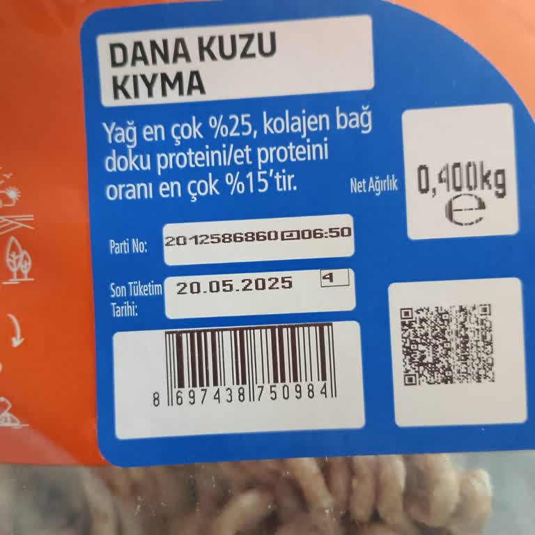 Migros Sanal Marketten Gönderilen Kıyma Güven Vermiyor