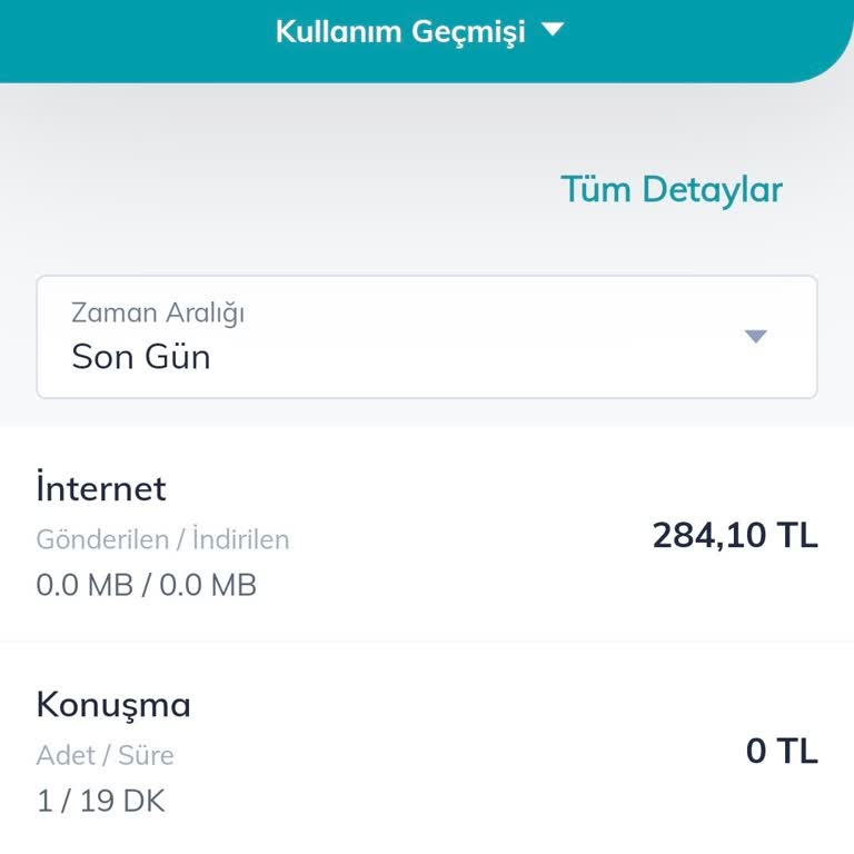 Gece İnternet Kullanımı Olmadan Yüksek Ücret Kesilmesi