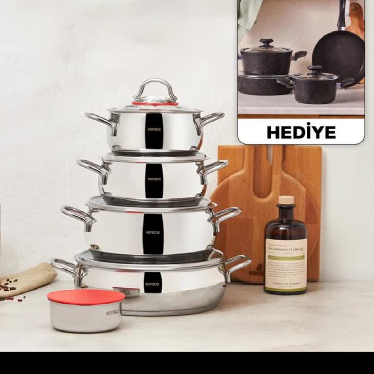 Karaca Züccaciye Hediyeli Tencere Takımı Siparişimde Hediye Ürün Gönderilmedi