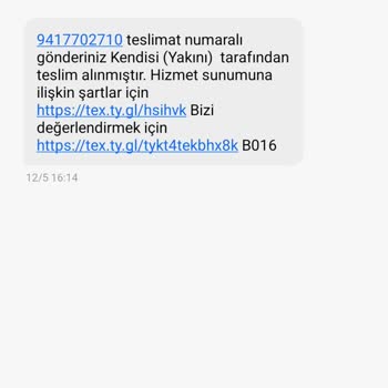Ayvalık Aras Kargo Şubesi Teslimat Ve Müşteri Hizmetleri Sorunu