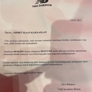 Kısa Sürede Renk Atan Ve Yıpranan Ayakkabıya Olumsuz İnceleme Sonucu