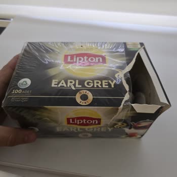 Lipton Earl Grey'de Kalite Düşüşü Ve Yetersiz Müşteri Hizmeti