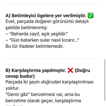 Konu Pekiştirme Testinde Yanlış Cevap Anahtarı Sorunu