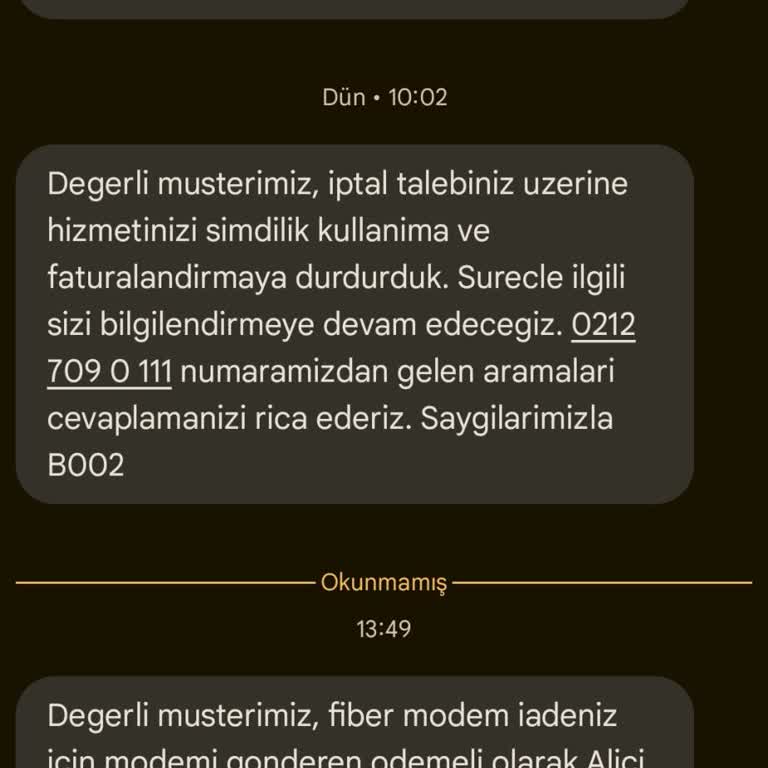 Fiyatlar Vaat Edilenden Yüksek, Modem İadesinde Ek Ücret Talebiyle Mağduriyet