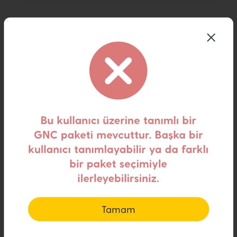 GNC Paket Taşıma İşleminde Hatalı Tanımlama Ve Çözüm Eksikliği