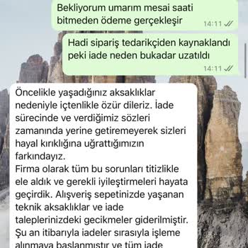 Süpürge Siparişim Sürekli Oyalama Taktikleriyle Teslim Edilmiyor