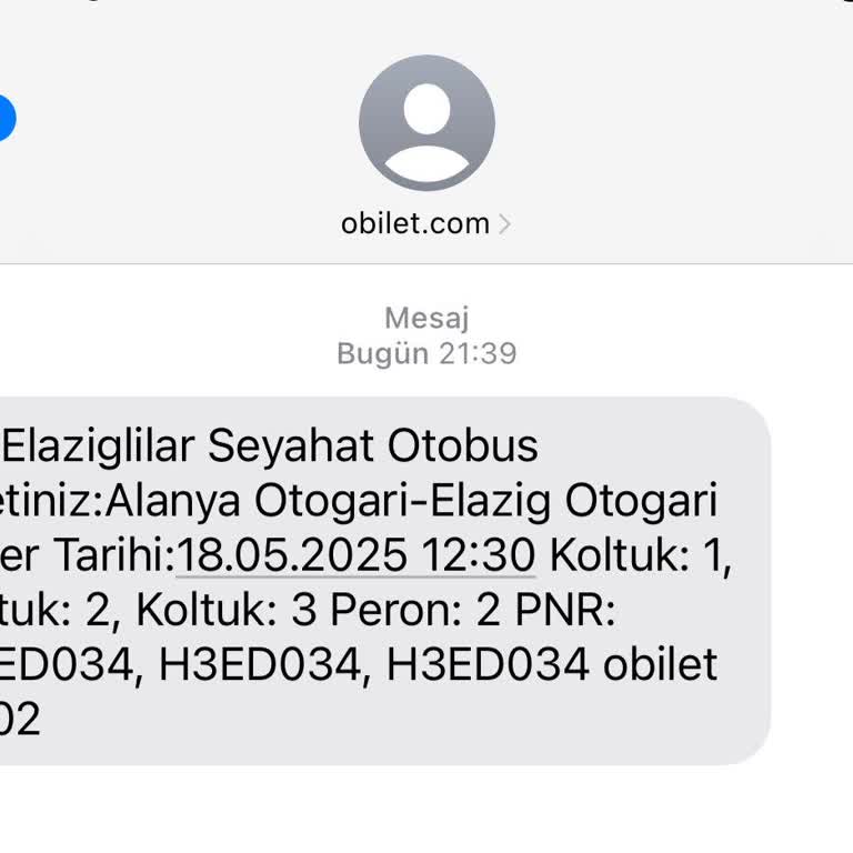 Otobüs Seferi İptali Ve Yetersiz Bilgilendirme Nedeniyle Yaşanan Mağduriyet