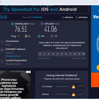 Vaat Edilen 1000 Mbps Hızına Ulaşılamıyor, İşim Ve Bağlantım Olumsuz Etkileniyor
