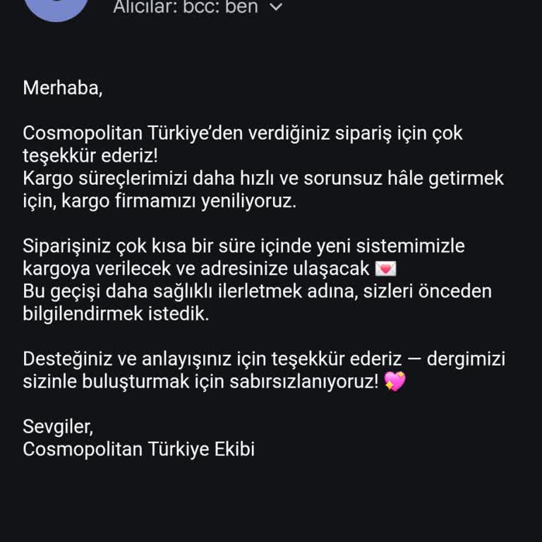 Siparişimin Durumu Belirsiz, Kargo Takibi Yapılamıyor