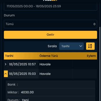 Çekim Talebim Onaylanmadı, Ödeme Yapılmıyor