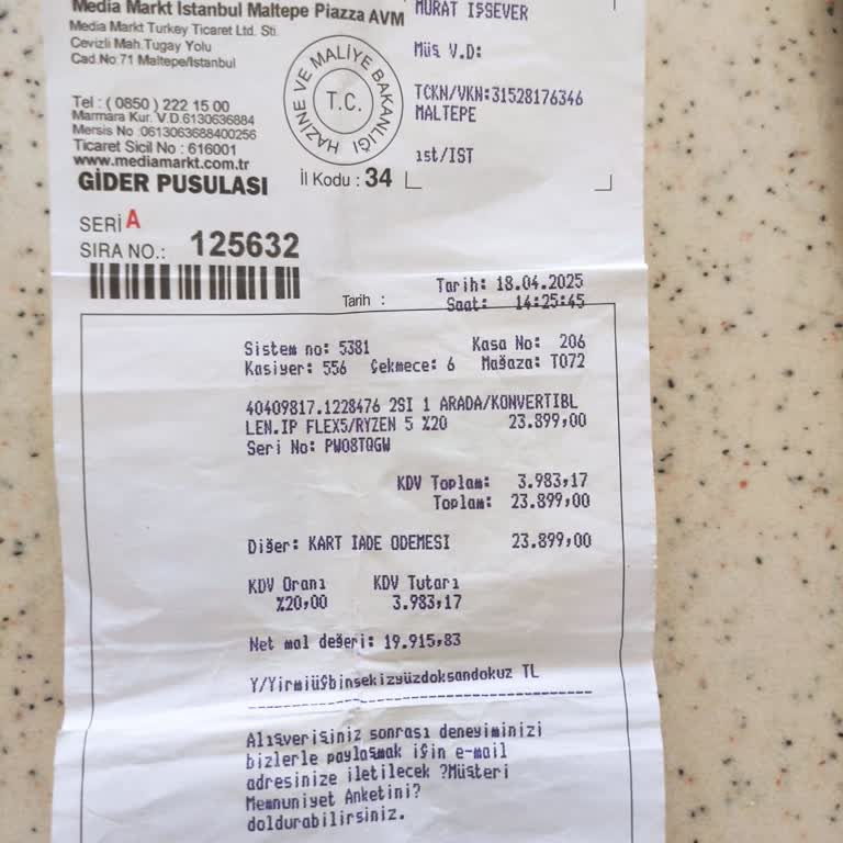 Media Markt'tan Alınan Lenovo Laptopta Ekran Sorunu Ve İade Sürecinde Mağduriyet