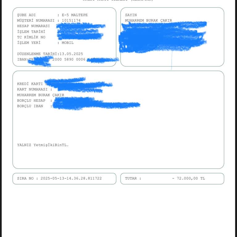 Kredi Kartıma Fazla Yaptığım Ödemenin İadesi Yapılmıyor