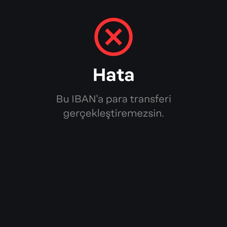 Papara Hesabımdan Binance TR Ibanına Para Yatırırken Beklenmedik Hata İle Karşılaştım