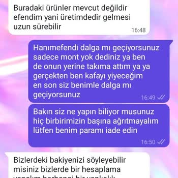 İade Ücretim Gönderilmiyor, Sürekli Oyalıyorlar