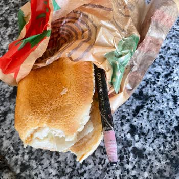Burger King Hamburgerden Çıkan Kalem Şaşkınlığı