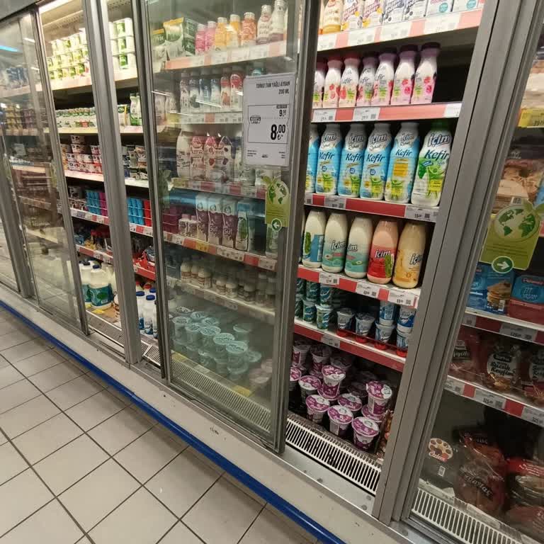 Migros Mağazasında Bozuk Soğutucu Kapaklar Alışverişi Engelledi