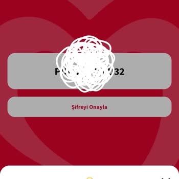 Algida İle Kazan Uygulamasında Çubuk Şifreleri Kabul Edilmiyor