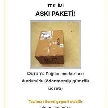 Adıma Gelen Sahte Kargo Mailleriyle Bilgilerim Tehlikede!