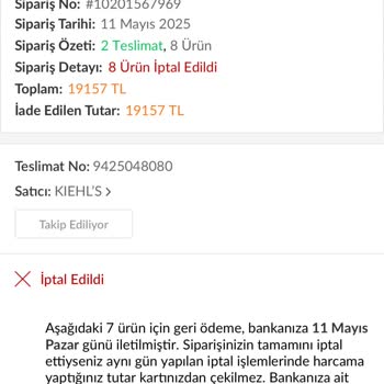 Trendyol Sipariş İptali Sonrası İade Sorunu Ve Mağduriyet