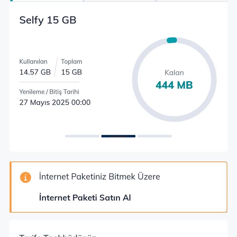 Türk Telekom Selfie 30 GB Tarifesinden Memnun Değilim, İnternet Hızla Bitiyor