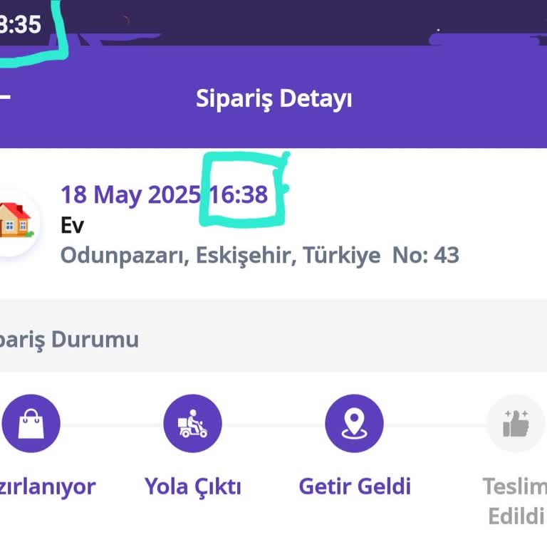 Getir Siparişimde 2 Saatlik Gecikme Ve Yetersiz Müşteri Desteği
