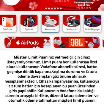Düzenli Ödeme Yapmama Rağmen Puanım Yetersiz Görünüyor, Cihaz Alamıyorum