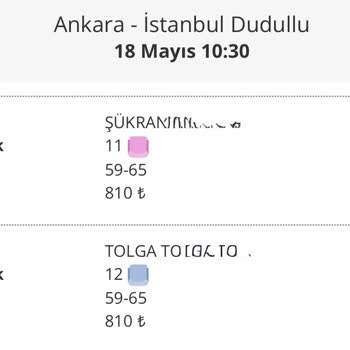 Bilet Fiyatındaki Ani Değişiklik Nedeniyle Mağduriyet Yaşadım