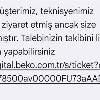 Beko Servis Randevusu İptal Edildi Müşteri Azarlanıp Mağdur Edildi