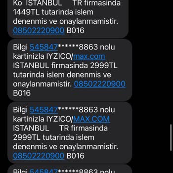 İzinsiz Kredi Kartı İşlemleri Ve Hızlı İade Talebi