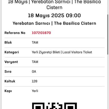 Müzeler Haftasında Ücretsiz Olmasına Rağmen Satılan Biletlerin İadesini Talep Ediyorum