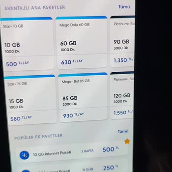 20 Yıllık Müşteriye Yüksek Fiyattan Paket Sunulması