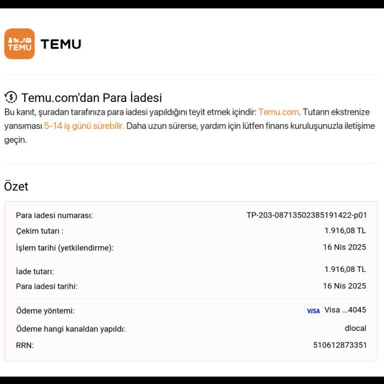 Para İadesi Bir Aydır Hesabıma Yatmadı, Sorunum Çözülmüyor