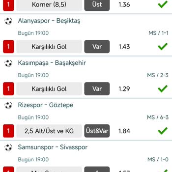 Kupon Oranının Maç Sonrası Düşürülmesi Ve Haksız Kazanç Kaybı