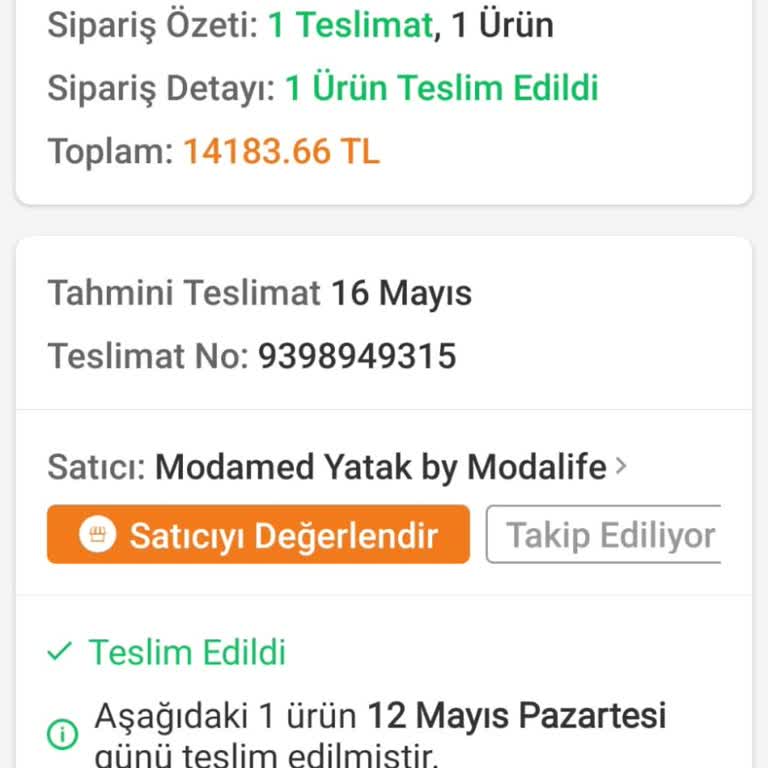 Modalife Eksik Parça Nedeniyle Yatak Kurulumu Yapılamıyor, Destek Alınamıyor