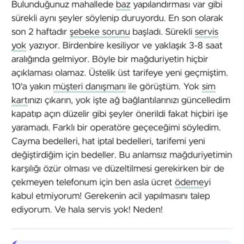 Vodafone Çekim Problemi Ve Cayma Bedeli Mağduriyeti: 6 Aydır Süren Sorunun Çözülmemesi