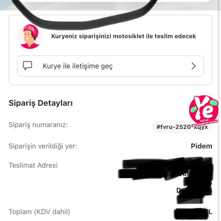 Siparişim 1 Saattir Kuryede Ve Soğudu!