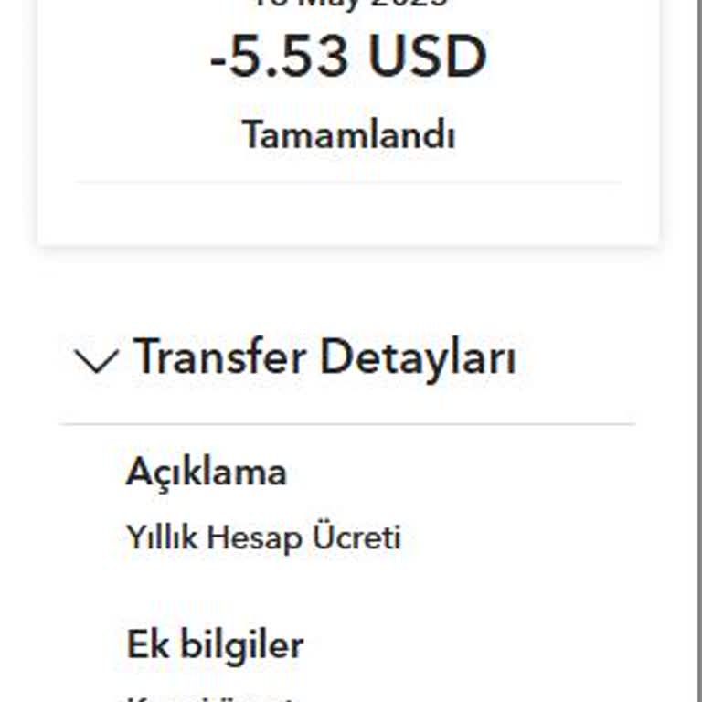Payoneer Hesabımdan Haksız Ücret Kesintisi ve Para İadesi Talebi