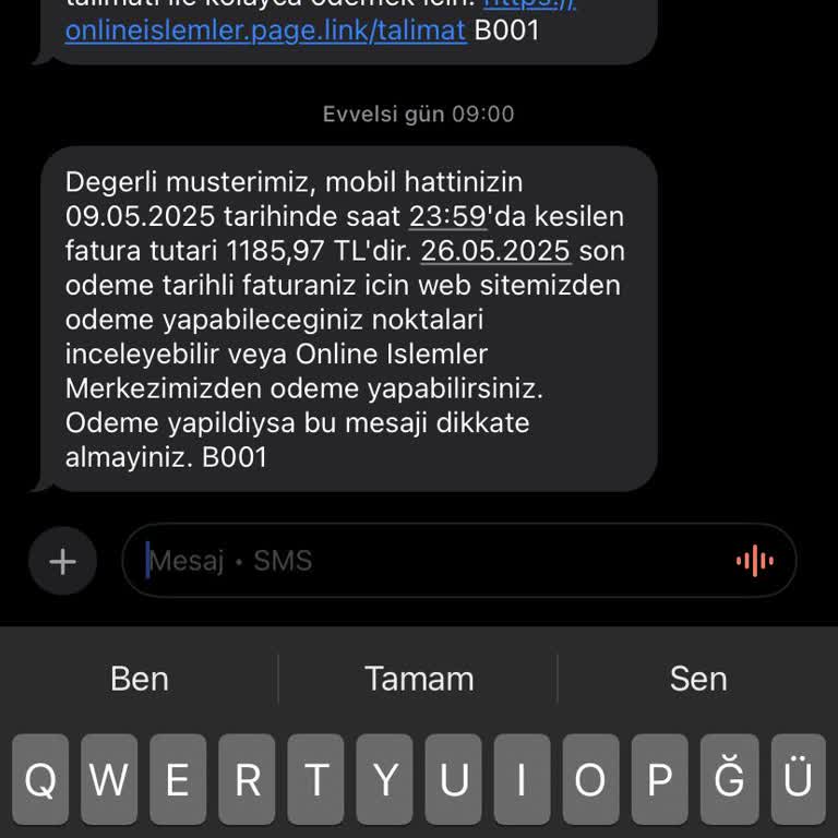 Taahhüt Bitiminde Beklenmedik Yüksek Fatura Ve Müşteri Hizmetlerine Ulaşamama
