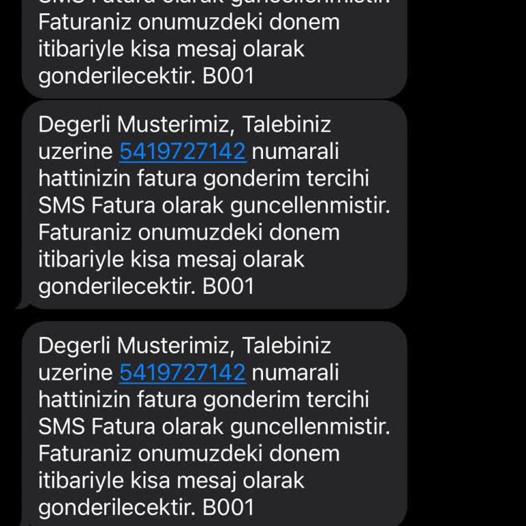 Fatura Tercihi Değişmiyor Sil Süpür Hizmetinden Yararlanamıyorum