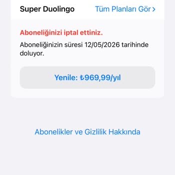 Farkında Olmadan Yapılan Duolingo Aboneliği Ve İade Sorunu