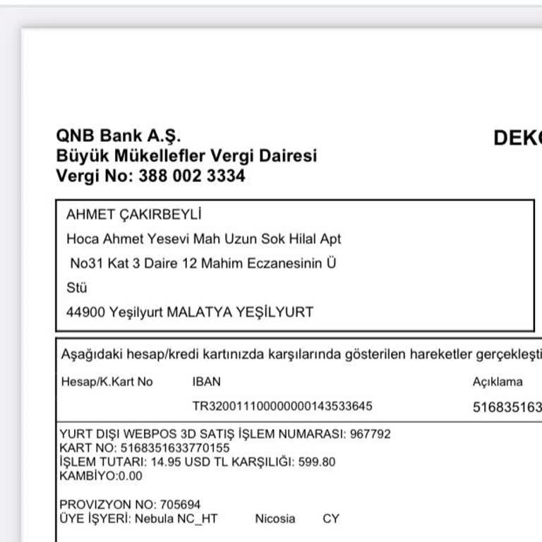 Habersiz Abonelik Ve Hesaptan Para Çekilmesi Mağduriyeti