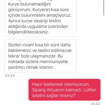 Sipariş Gecikmesi, Yetersiz Müşteri Hizmeti Ve Para İadesi Sorunu