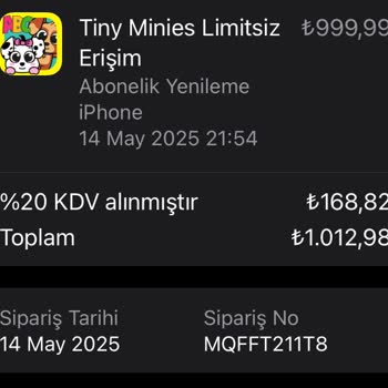 Ücretsiz Deneme Yerine 1 Yıllık Ücret Alındı