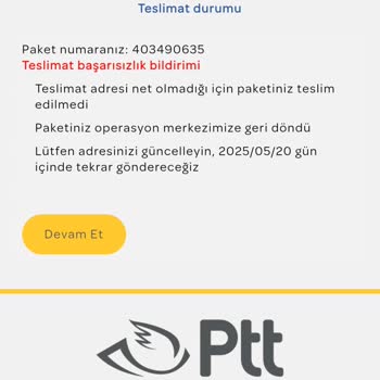 Sahte PTT Kargo Mesajlarıyla Kişisel Bilgiler Tehlikede