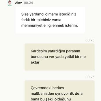 Kayıp Bonus Talebimin Sebepsizce Reddedilmesi