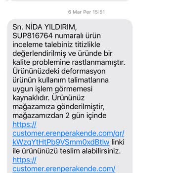 Les Benjamins Sweatshirt Delindi SuperStep İade Ve Müşteri Hizmetleri Hayal Kırıklığı