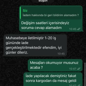 Ürün Gönderilmedi, İade Yapılmadı: Param Boşa Gitti!
